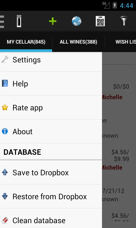 Supreme Wine Manager (SWM) screenshot