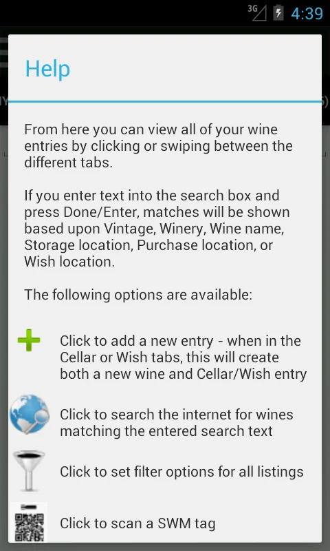 Supreme Wine Manager (SWM) screenshot